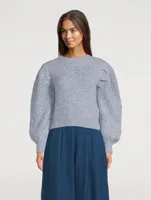 Milagros Knit Alpaca Sweater