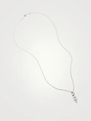 Sprig Necklace With Pearl