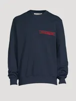 Selvedge Logo Tape Sweatshirt