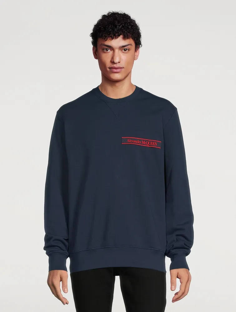 Selvedge Logo Tape Sweatshirt