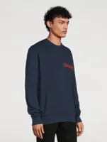Selvedge Logo Tape Sweatshirt