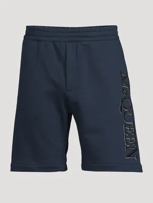 Cotton Shorts With Logo
