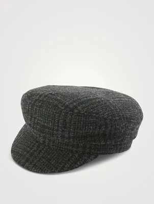 Evie Wool Baker Boy Cap