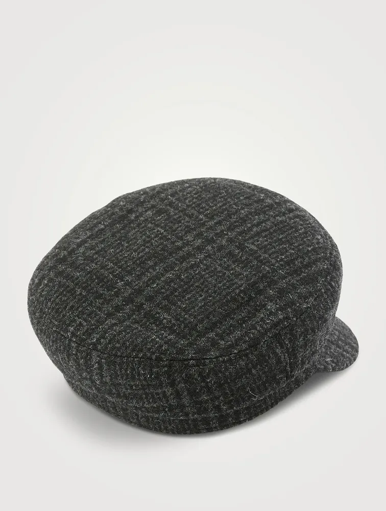 Evie Wool Baker Boy Cap