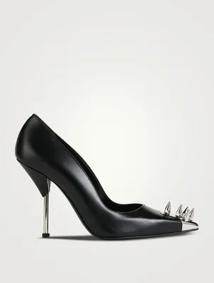 Punk Leather Pumps