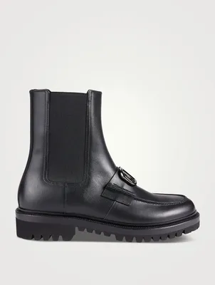 VLOGO Beatle Leather Boots