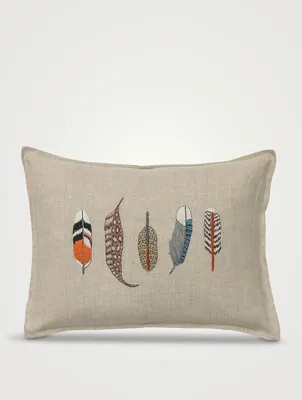 Small Feathers Pillow