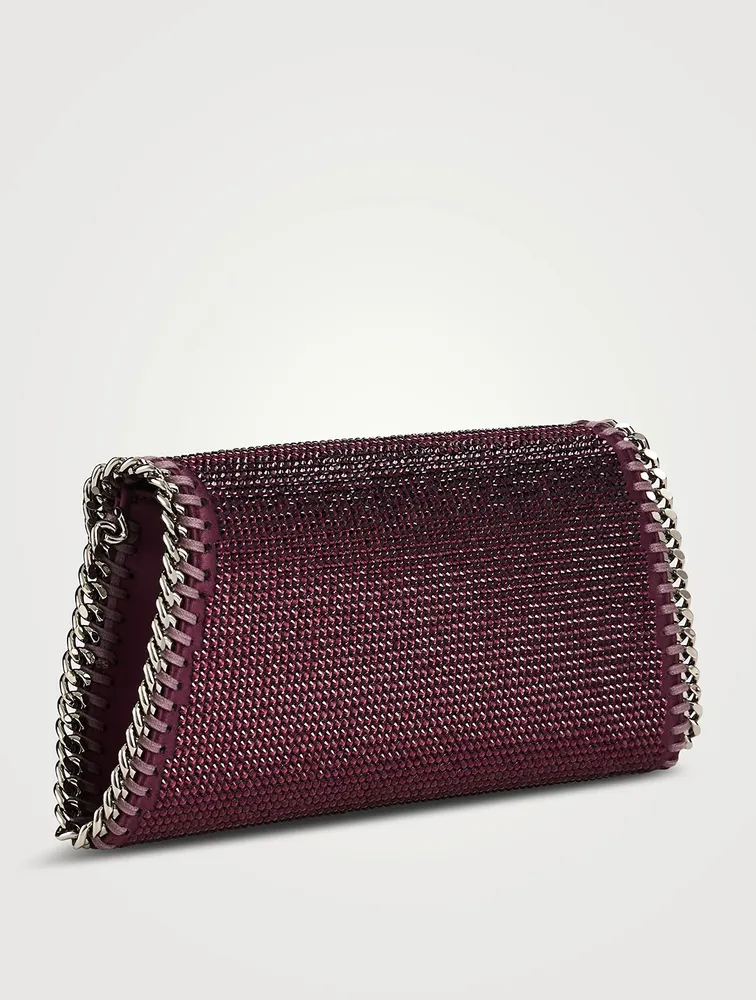 Falabella Sequin-Embellished Clutch