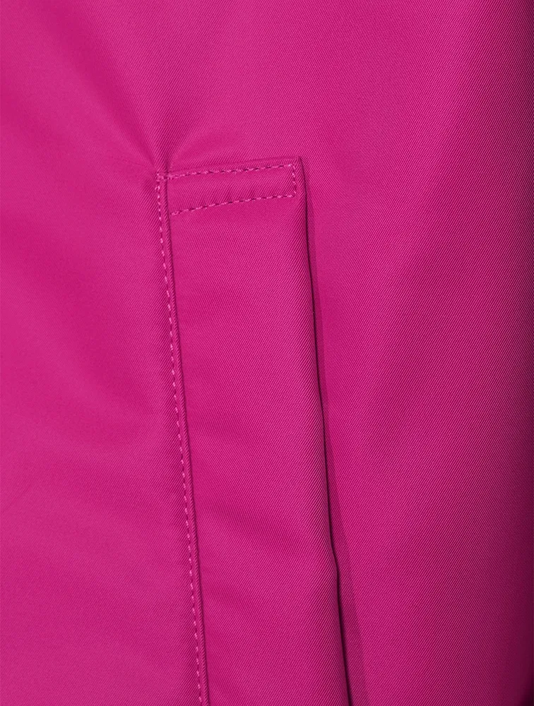 Wool Reversible Jacket With Inner Bomber