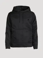 Nylon Drawstring Hoodie