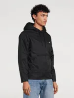Nylon Drawstring Hoodie
