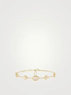 Serpent Bohème 18K Gold Bracelet With Diamonds