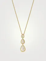 Serpent Bohème Multi-Motifs 18K Gold Pendant Necklace With Diamonds