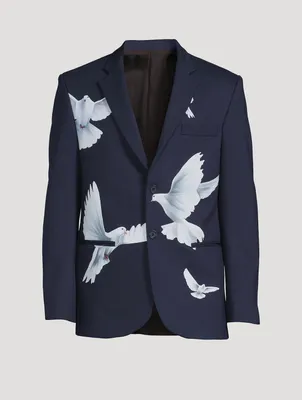 Freedom Birds Single-Breasted Jacket