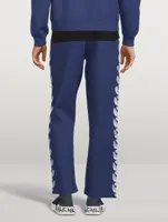 Embroidered Birds Sweatpants