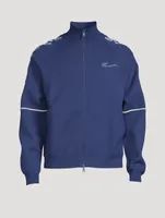 Embroidered Birds Track Jacket
