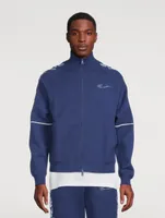Embroidered Birds Track Jacket