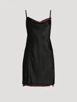 Bias-Cut Satin Slip Dress