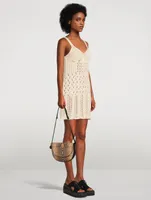 Crochet Mini Dress