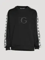 Embossed DG Logo Sweatshirt With Bands