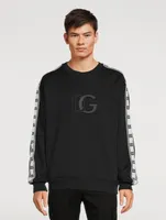 Embossed DG Logo Sweatshirt With Bands