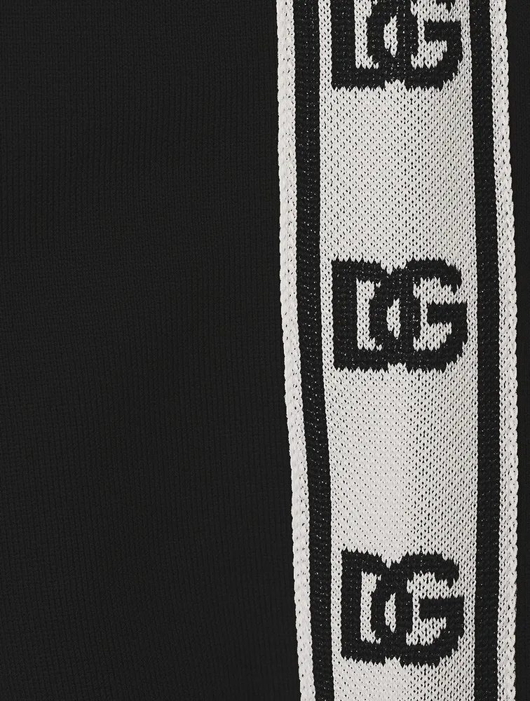 Embossed DG Logo Sweatshirt With Bands