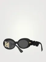 Maxi Medusa Biggie Oval Sunglasses