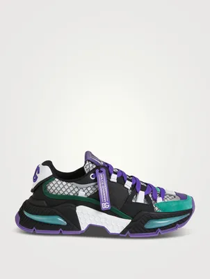 Airmaster Mixed-Material Sneakers