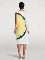 Slice One-Sleeve Dress