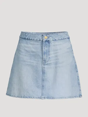 Ms. Triarchy Denim Mini Skirt