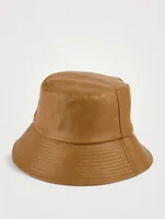 Wave Vegan Leather Bucket Hat