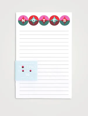 Holiday Print Notepad
