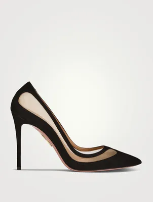 Amal Suede And Mesh Pumps