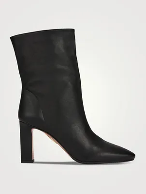 Manzoni Leather Ankle Boots