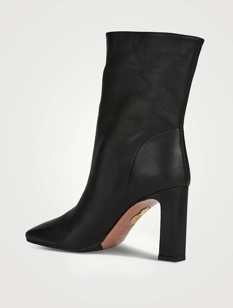 Manzoni Leather Ankle Boots