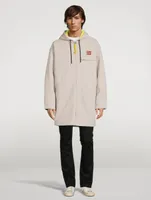 Cotton Padded Parka With Hood