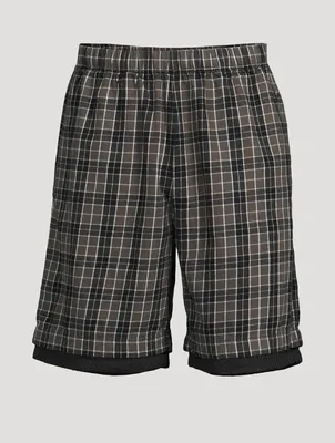 Cotton Flannel Shorts