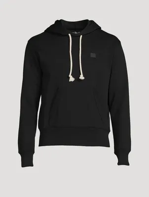 Fleece Hoodie With Face Patch