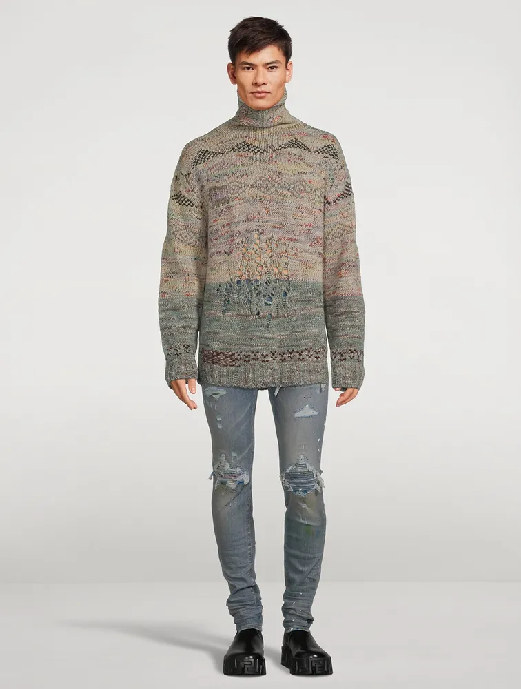 Kimothy Wool-Blend Turtleneck Sweater