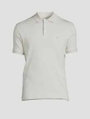 Interlock Cotton Slim-Fit Polo Shirt