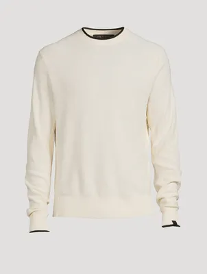 Hemp Cotton Blend Crew Sweater