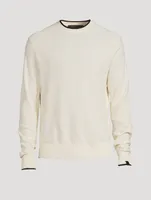 Hemp Cotton Blend Crew Sweater