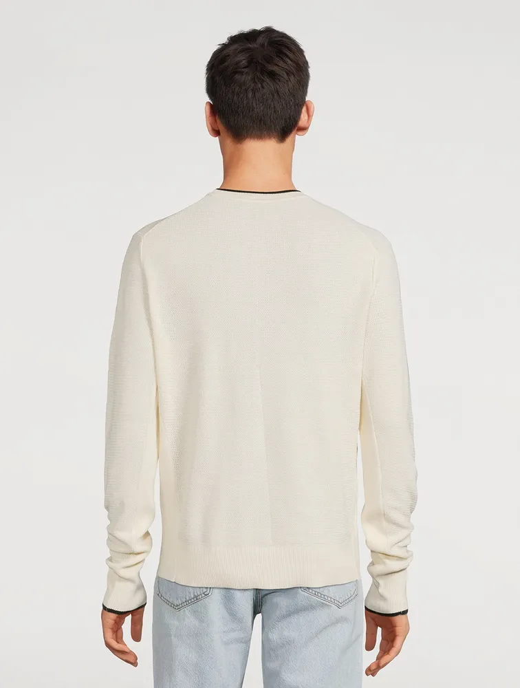 Hemp Cotton Blend Crew Sweater