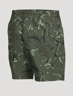 Perry Cotton Ripstop Slim-Fit Shorts