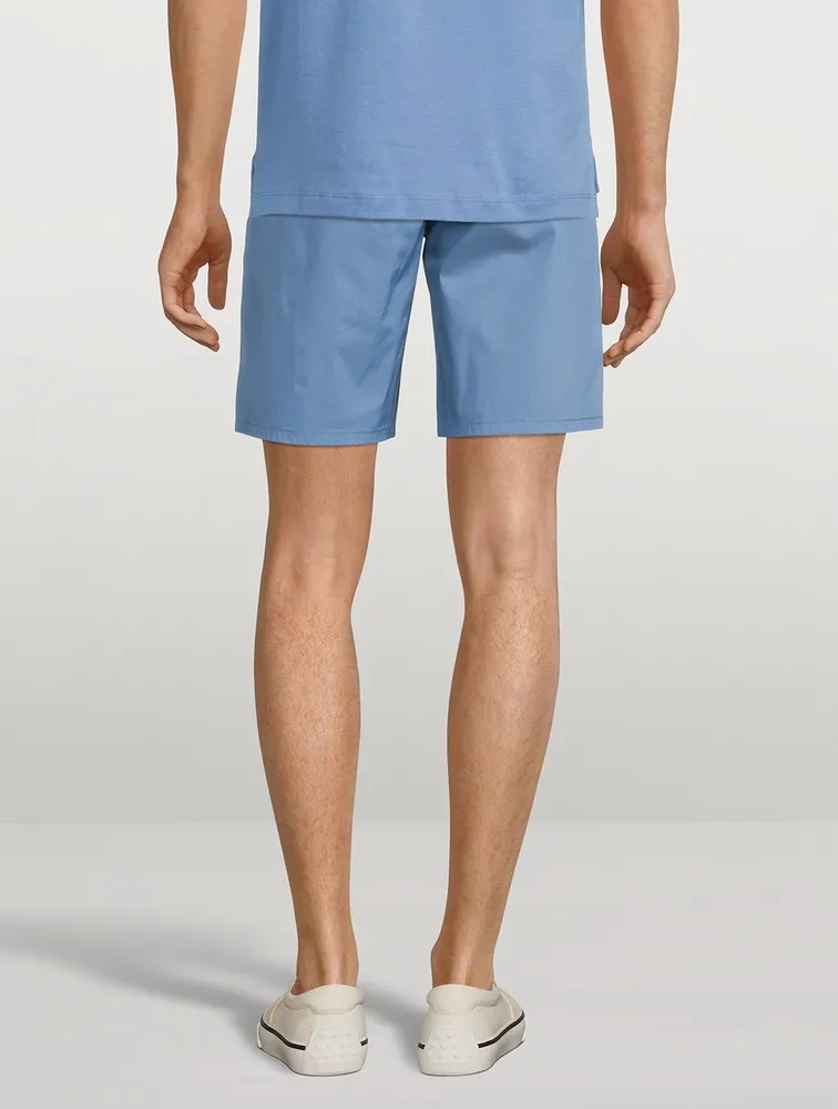 Perry Cotton Paperweight Slim-Fit Chino Shorts