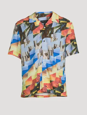 Avery Cotton Printed Relaxed-Fit Shirt