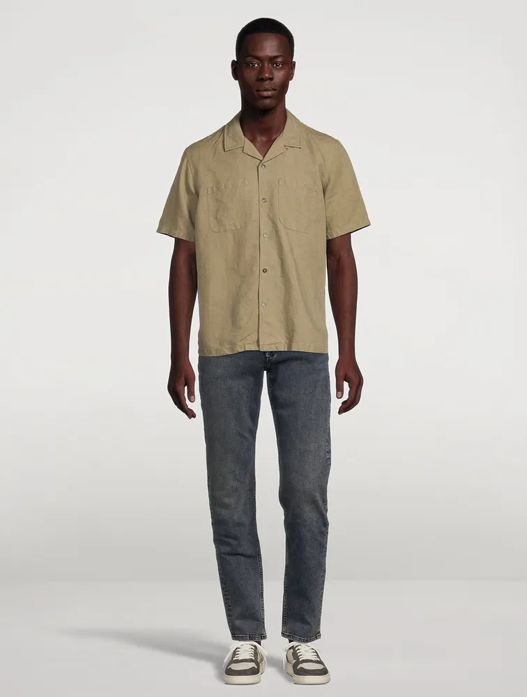 Avery Linen Relaxed-Fit Shirt