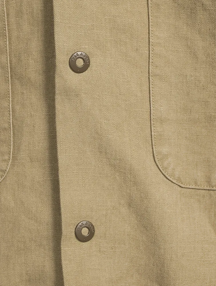 Avery Linen Relaxed-Fit Shirt