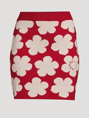Hana Dots Jacquard Mini Skirt