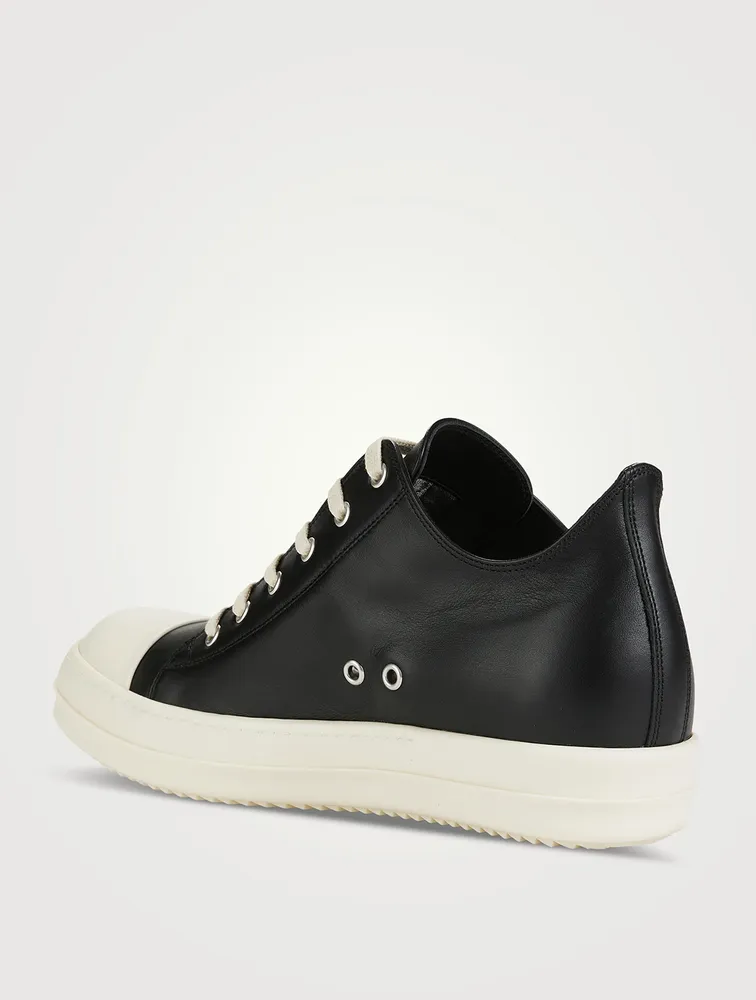 Strobe Leather Low-Top Sneakers